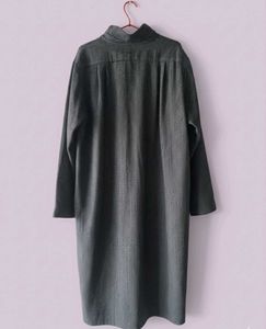 Stylish Grey Shirt Dress(length 42, bust 42-44)