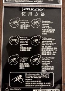 *Temporary Tatoos* Sourced From China!