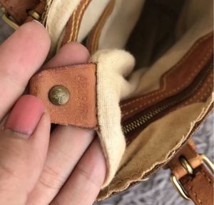 Authentic Louis Vuitton Monogram Petit Bucket Bag