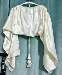 White Off-Shoulder Top