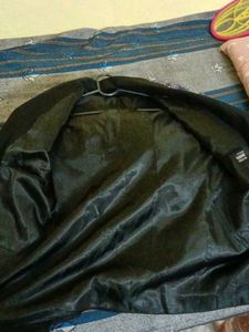 Black Colour Formal Linen Blend Suit Raymond