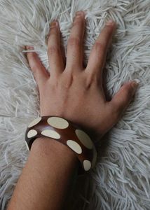 Y2K Wooden Bangle