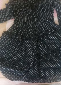 Polka Dot Sheer Dress
