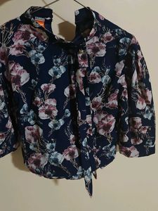 Floral Print Blouse