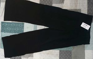 Wide Leg Black Trousers