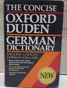 OXFORD DUDEN German To English DICTIONARY