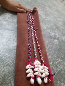 Handmade Braided Hair Accessories with  Shell