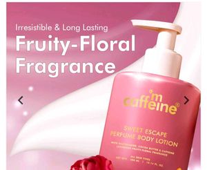 mCaffeine Sweet Escape Lotion
