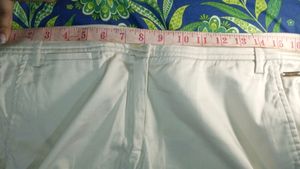 Off-White Straight Fit Pants