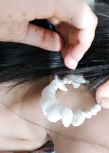 Shell &amp; Pearl Earrings