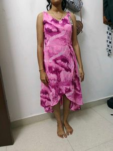 Pink Abstract Dress