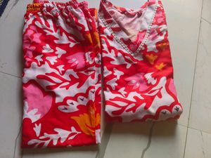 Multiple Cotton Blend Co Ords Set