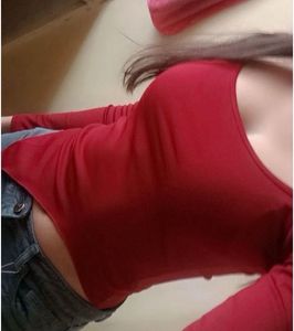 Burgundy Square Neck Long Sleeve Top