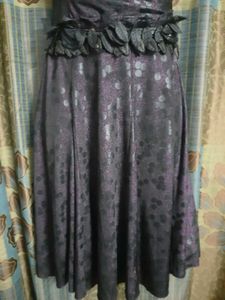 Gothic Polka Dot Party Dress