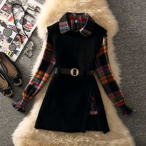 women&#39;s Winter shirt+ sweater combo