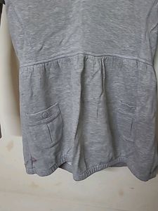 Cute Gray Girls Sweatshirt Hoodie