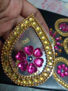 Decorative Rangoli Kundan Art