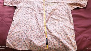 Men&#39;s Shirt With Pockets Half Sleeve Bust-46 Inch