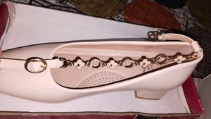 Ket Importa Beige Patent Mary Janes