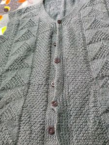 Hand Made Woolen Sweater Jacket 🧥