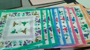 11 Floral Handkerchiefs