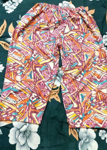 5XL Matching Top and Pants Set