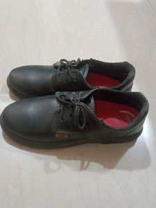 Black School Shoes Uk7
