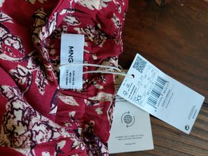 Floral Red Shorts From MANGO