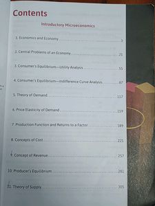 Micro Economics Class 11th