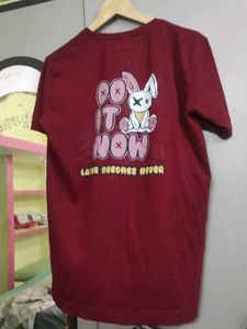 Pack Of -2Purple Graphic T-Shirt