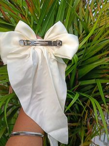 Elegant White Bow