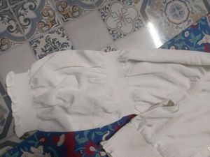 Elegant White Long Sleeve Top