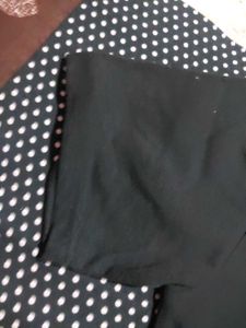 Black Half Shirt For Man