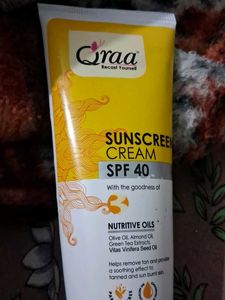 Qraa Spf 40 Sunscreen 100 Ml