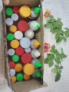💅 Set-30 Craft Paint Bottles &amp; Caps