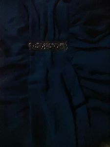 Peacock Blue Umbrella Dress