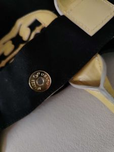 TORY BURCH Black Denim Tote