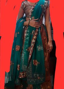 This Is Lehenga Choli With Beautiful Long Dupatta.🤩  For Age 13 To 20 Year Girl