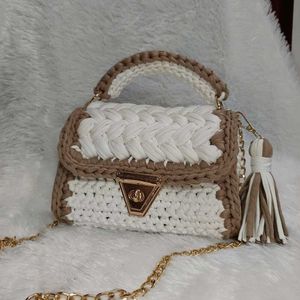 Crrochet Handmade Sling Bag For Women And Girls ❤️