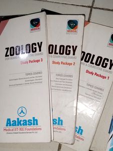 Akash Zoology 11th 12th Neet Full Set