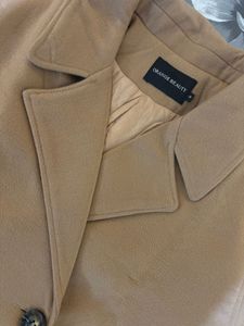 Tan Cropped Jacket