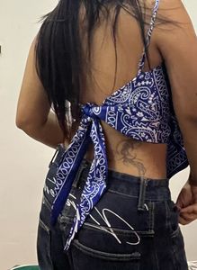 Bandana Print Top