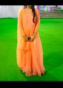 Barbie Gown With Embroidery Design😍❤️