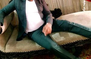 Bottle Green Coat Pant New