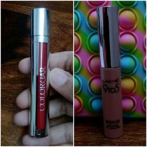 Combo Of Lakme MatteMousseTint &Colorbar Kissproof