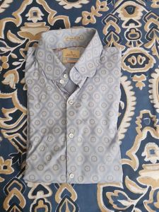 Patterned Party Wear Shirt