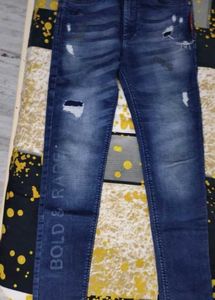Ripped Denim Jeans