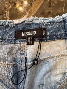 Patchwork Denim Jeans - Brand MissGuided