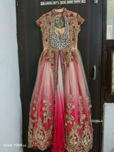 Heavy Handwork Wedding Gown