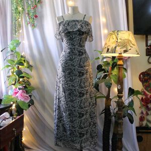 Floral Print Maxi Dress